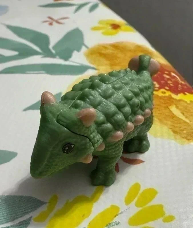Figura de Brinquedo Kinder Natoons Ankylosaurus - VC100 Kinder #Kindermv – photo 3
